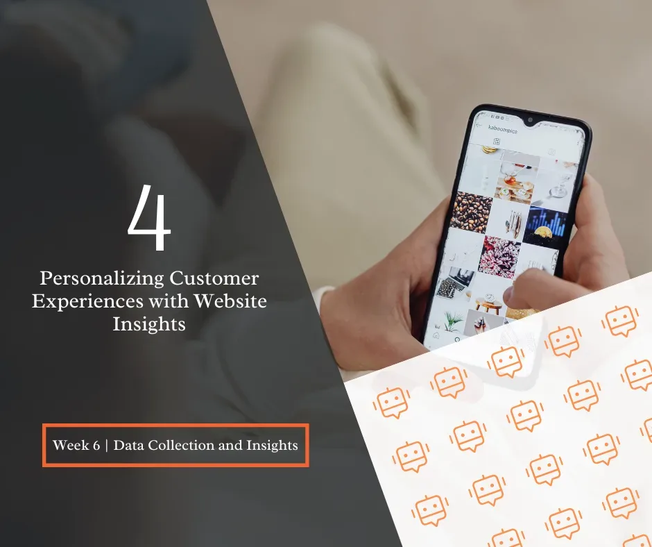 Personalising Customer Experiences with Website Insights